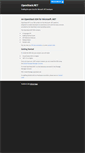 Mobile Screenshot of openstacknetsdk.org